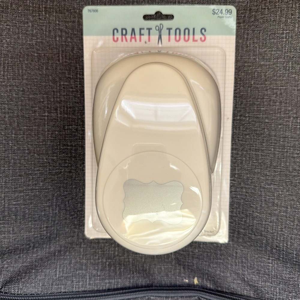 NEW The Paper Studio Ornate Bracket Punch Craft Tools -Punched Image 3”