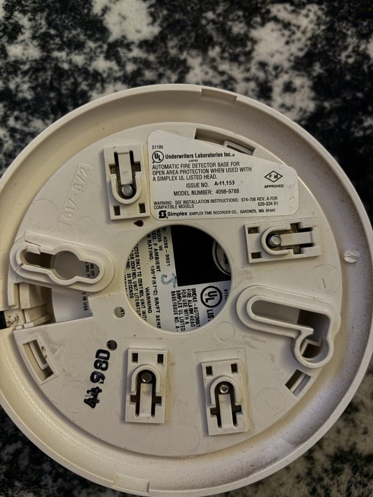 Simplex 4098-9601 With Base