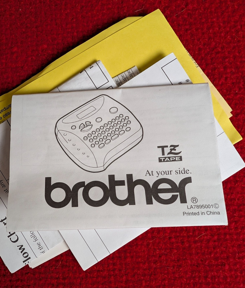 Brother P-Touch PT-1180 Electronic Label Maker System Handheld Printer - Tested