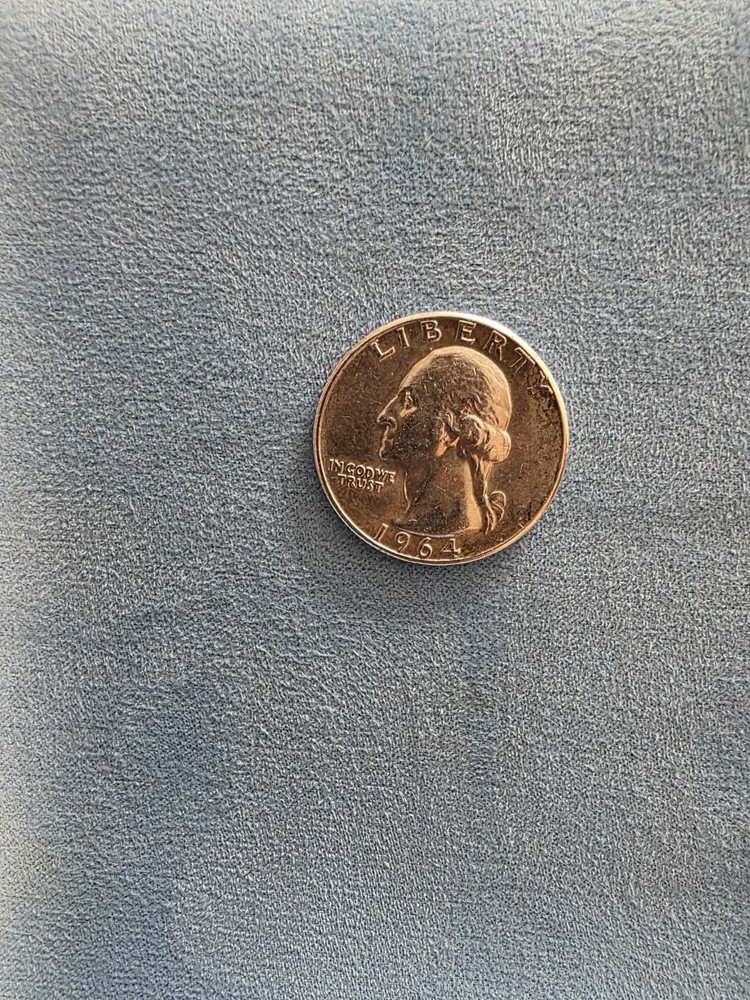 1964 – D Washington Quarter Silver