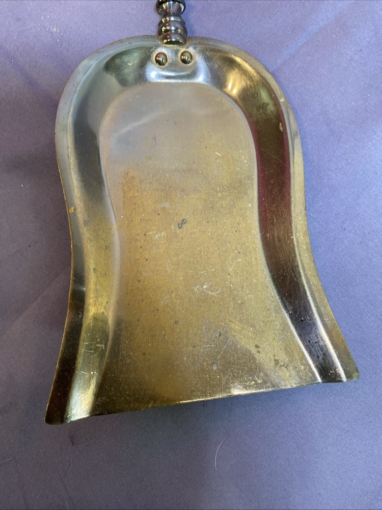 Solid Brass Fireplace Tool Set Shovel Fire Poker and stand