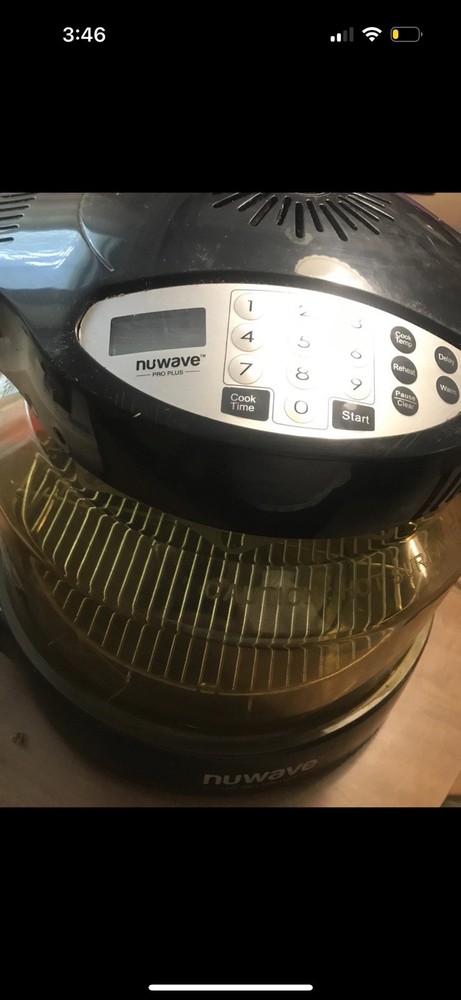 NuWave Infrared Oven Pro Plus Model 20601 - Amber Dome - New Without Box