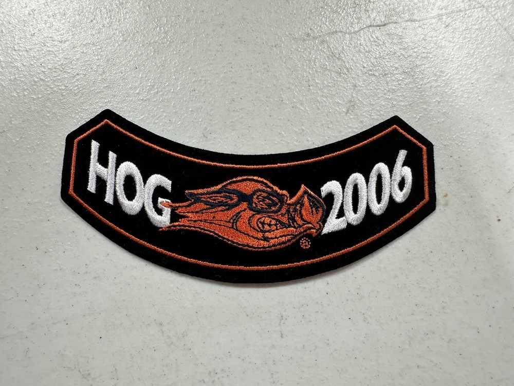 2006 HOG Membership Rocker Patch HARLEY DAVIDSON OWNERS GROUP