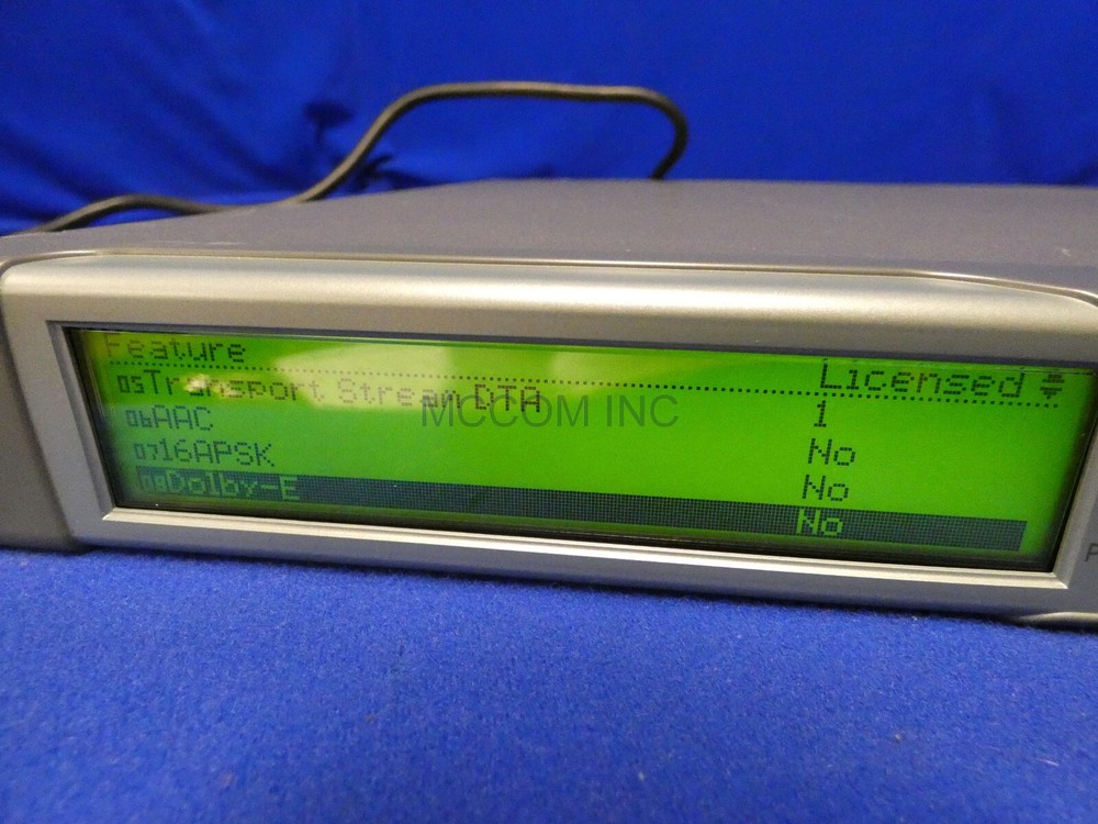 Harmonic ProView 7100 Series PVR-7121 Integrated Receiver/ Decoder w/HD Decoding