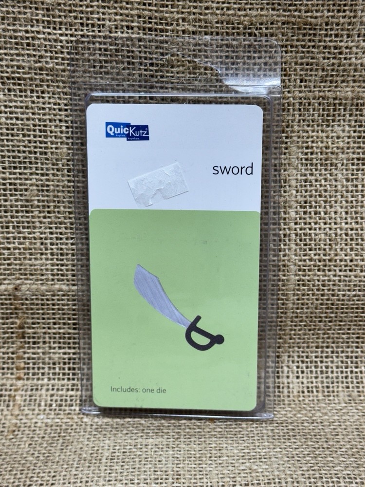 Quickutz Metal Craft Die - Sword