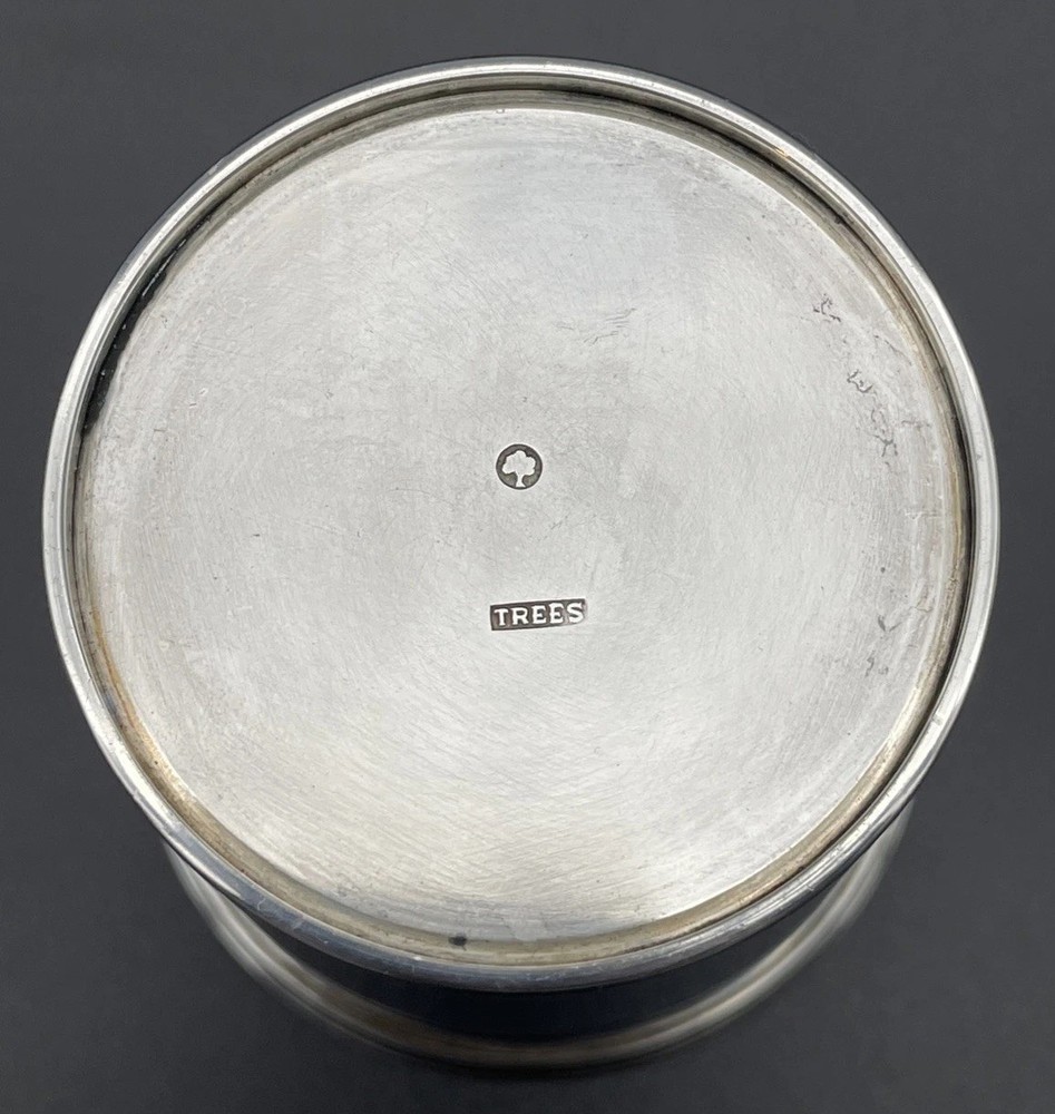 Trees Sterling Silver Mint Julep Cup 3 1/8”