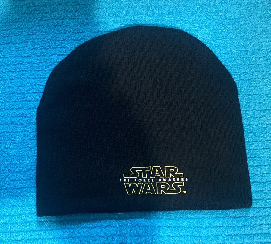 Star Wars The Force Awakens Beanie Knit Cap Pre-Owned