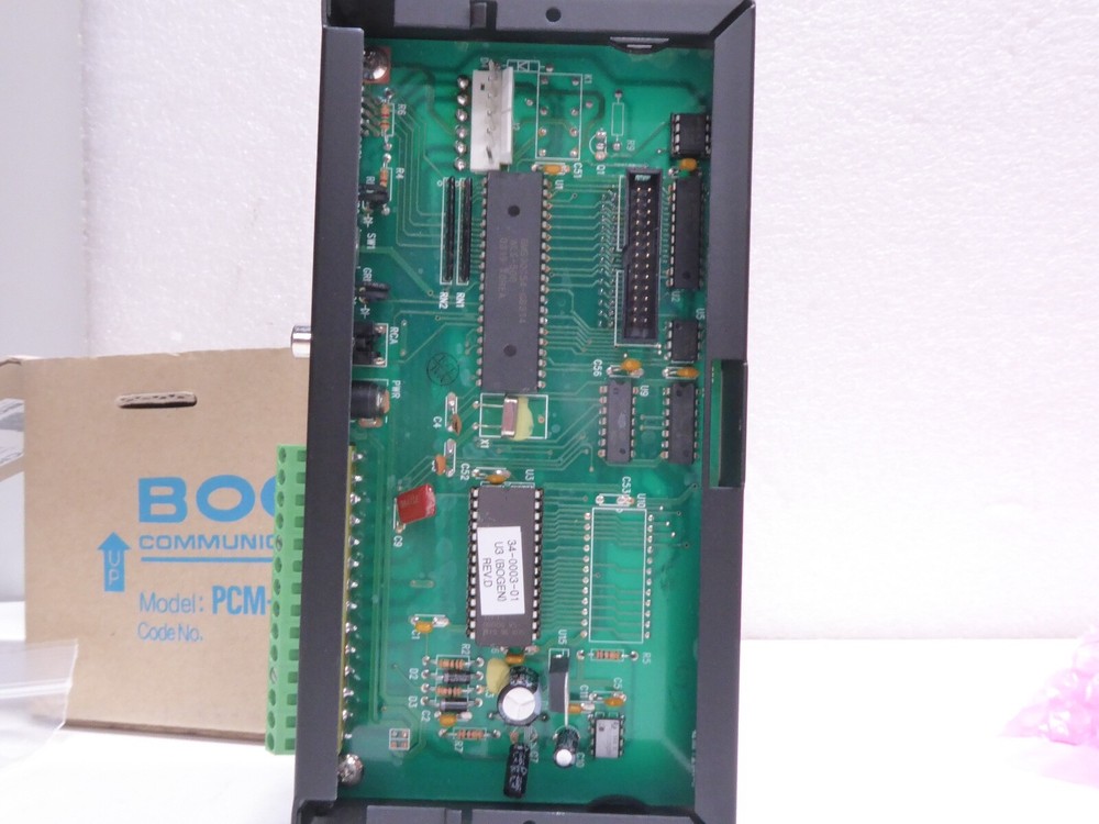 BOGEN PCMCPU CENTRAL PROCESSING MODULE NIB NOS