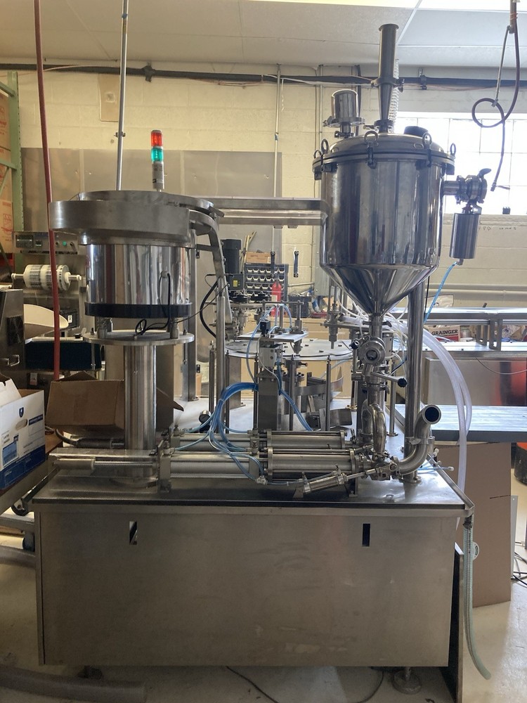 Fully Automatic Spout Pouch Filling And Capping Machine