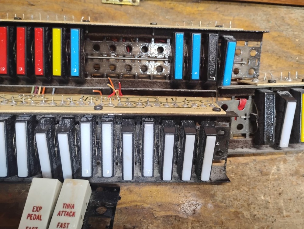 Vintage Organ Push Button Switches MAKE OFFER!