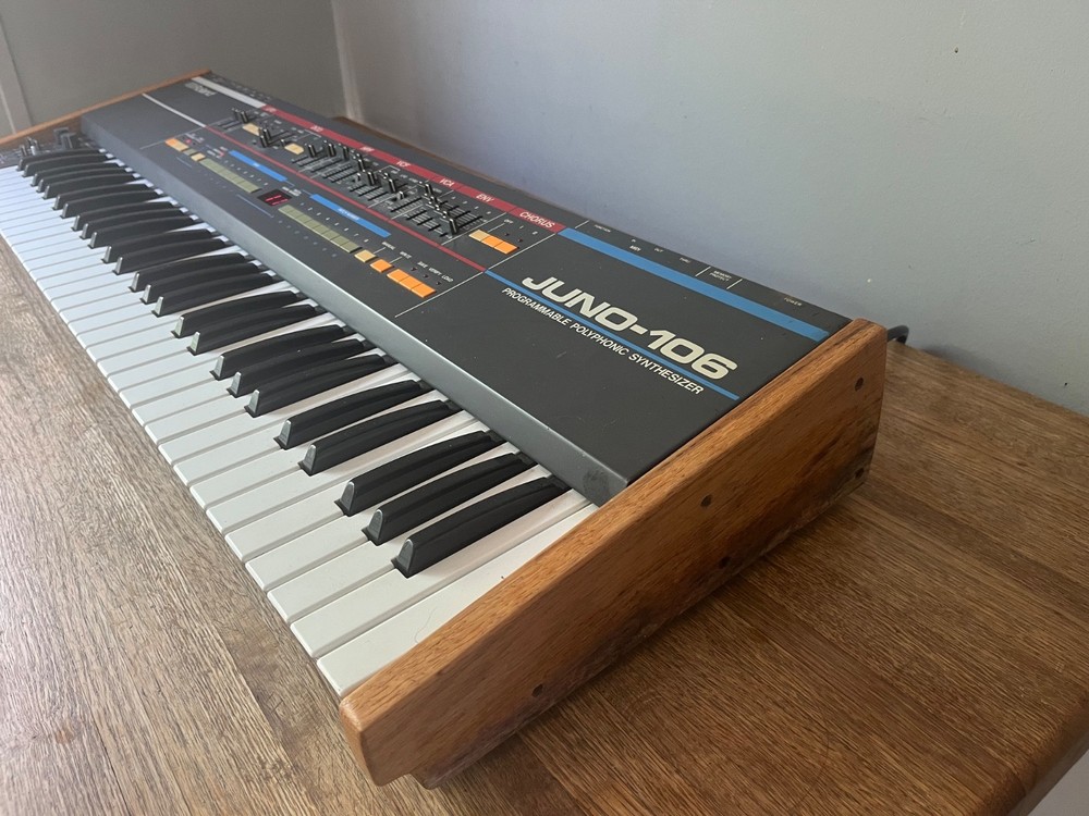 Roland Juno-106 Six-Voice Polyphonic and Programmable Analog Synthesizer