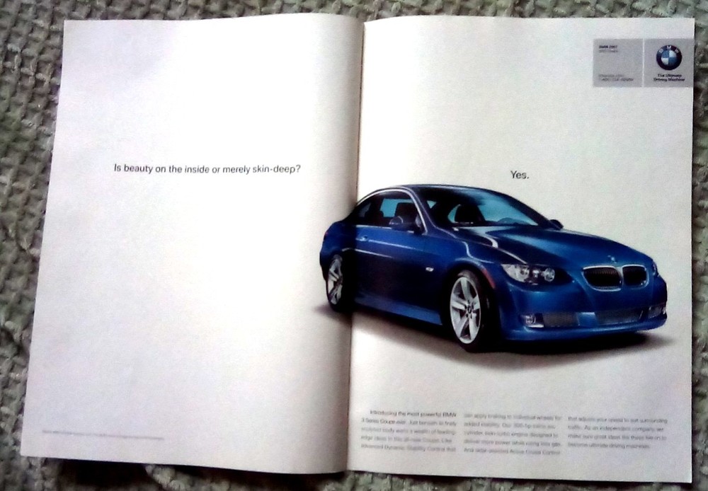 2006 BMW  3 Series Coupe Print Ad