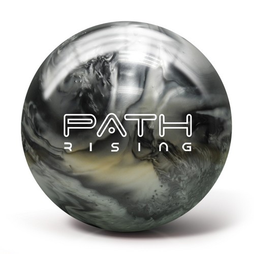 Pyramid Path Rising Pearl Bowling Ball - Black/Silver