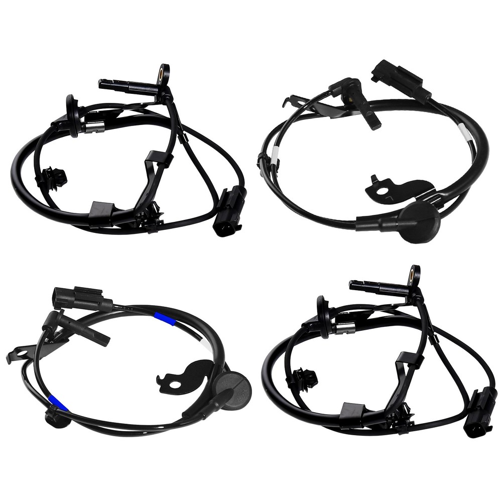 Set of 4 Abs Wheel Speed Sensor Front Rear Left & Right For Lancer Outlander