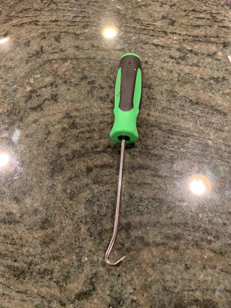snap on sg3ashcg mini hook with green soft grip handle