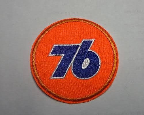 76 Union Oil (iron on) embroidered patch