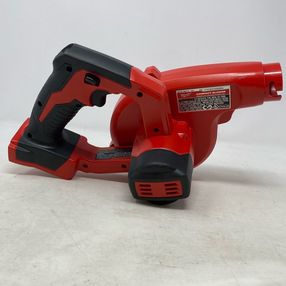 Milwaukee M18 Compact Blower 0884-20, Red/Black, Tool Only