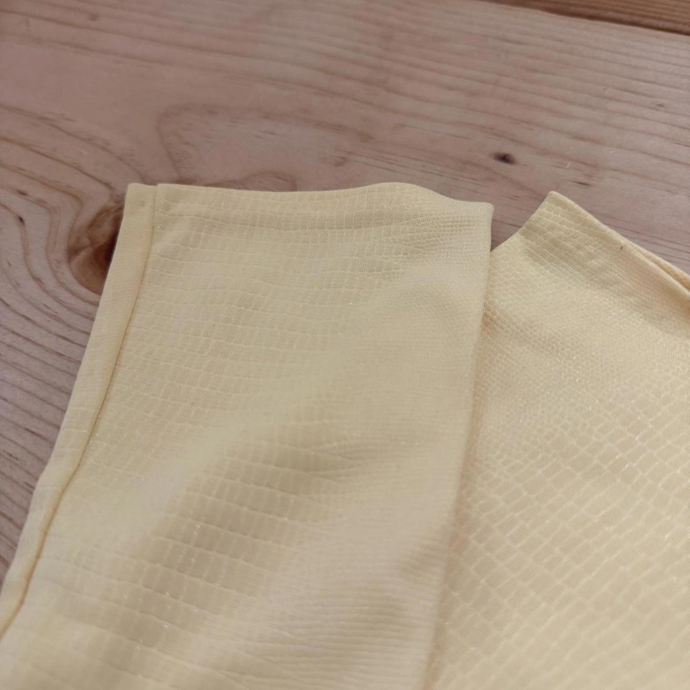 Vintage Yellow Stretchy Gloves