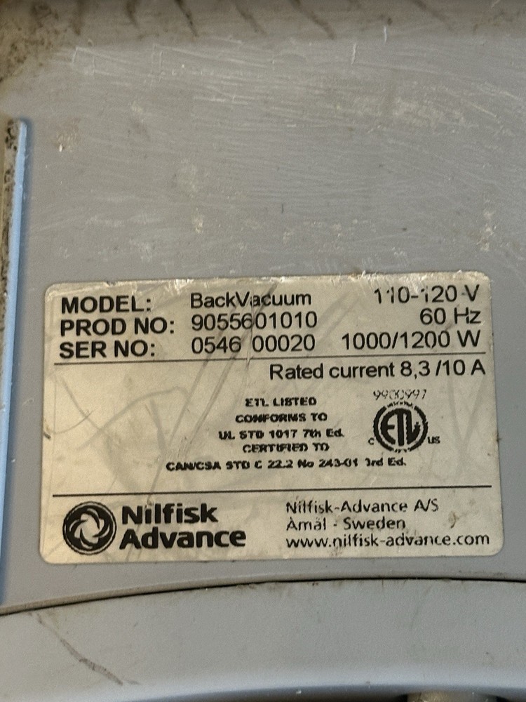 Advance Backvacuum XP