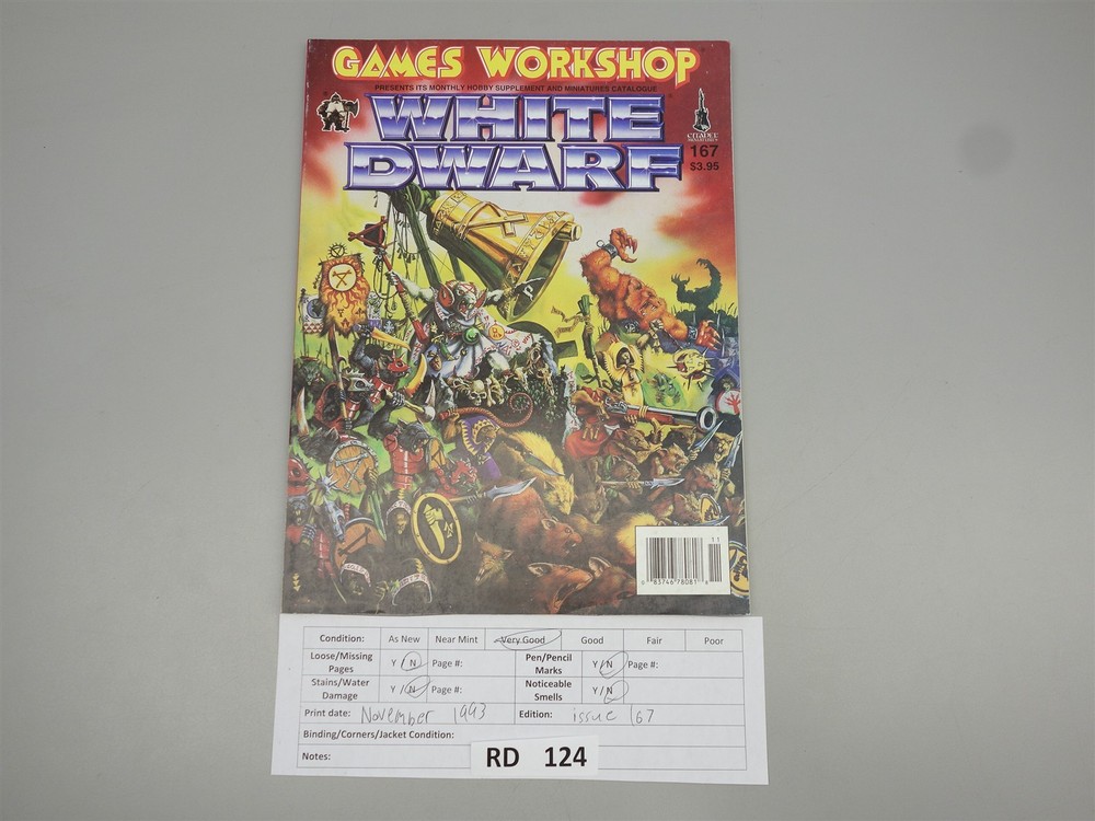 White Dwarf: #167 November 1993 (Games Workshop)