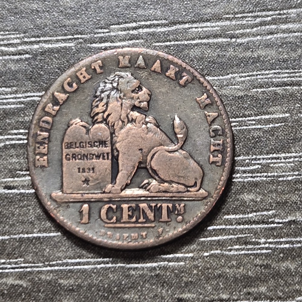 1902  Belgium 1 Centime