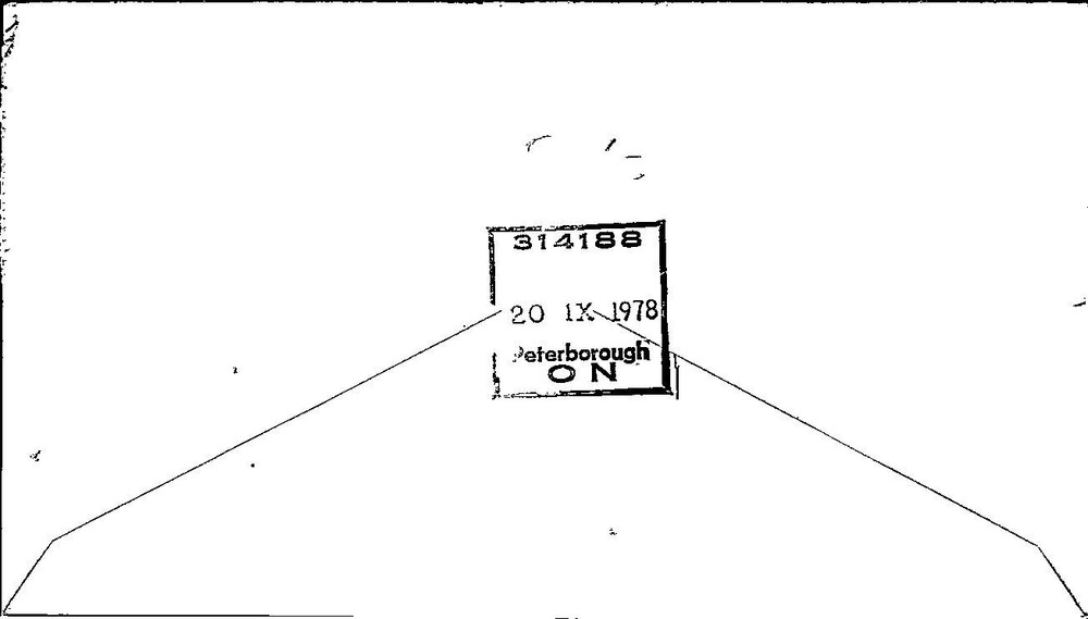 Canada 1978 Registered Mail - Pine Grove Ont - A02254
