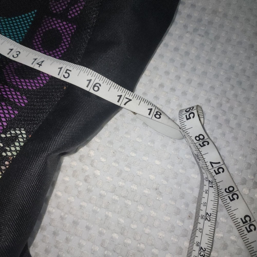 ADIDIAS EUC UNISEX BLACK SACKPACK DRAWSTRING ATHLETIC BACKPACK BAG