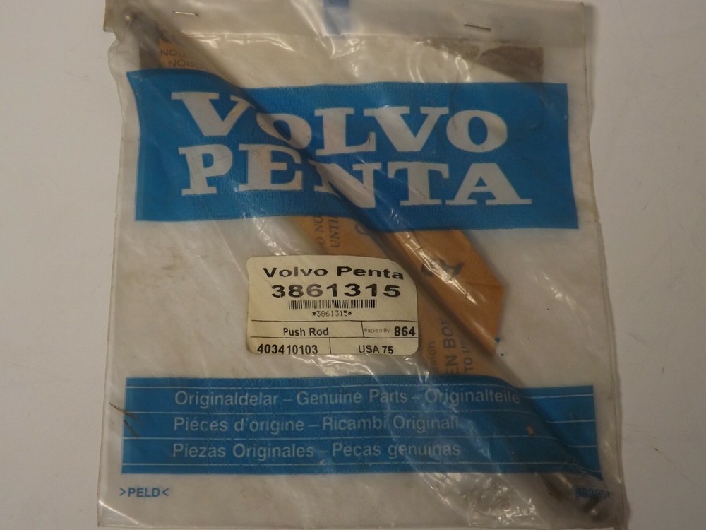 Volvo Penta engine valve push rod 3861315