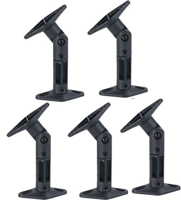 5 PACK UNIVERSAL CEILING WALL SATELLITE SPEAKER MOUNT BRACKETS HOME THEATER BOSE