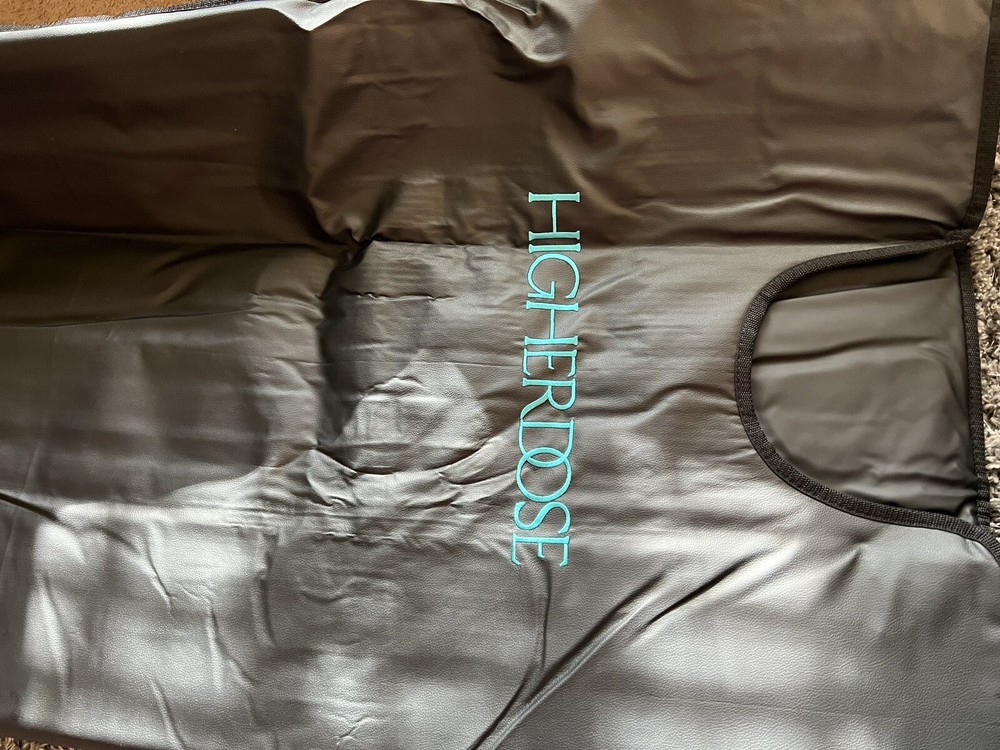 NEW HigherDOSE Black V4 Infrared Sauna Blanket - *NO CONTROL MODULE/CABLE *