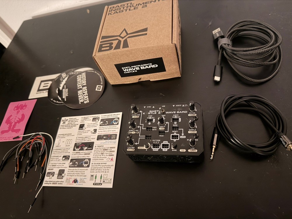 Bastl Kastle 2 Wave Bard Sampler