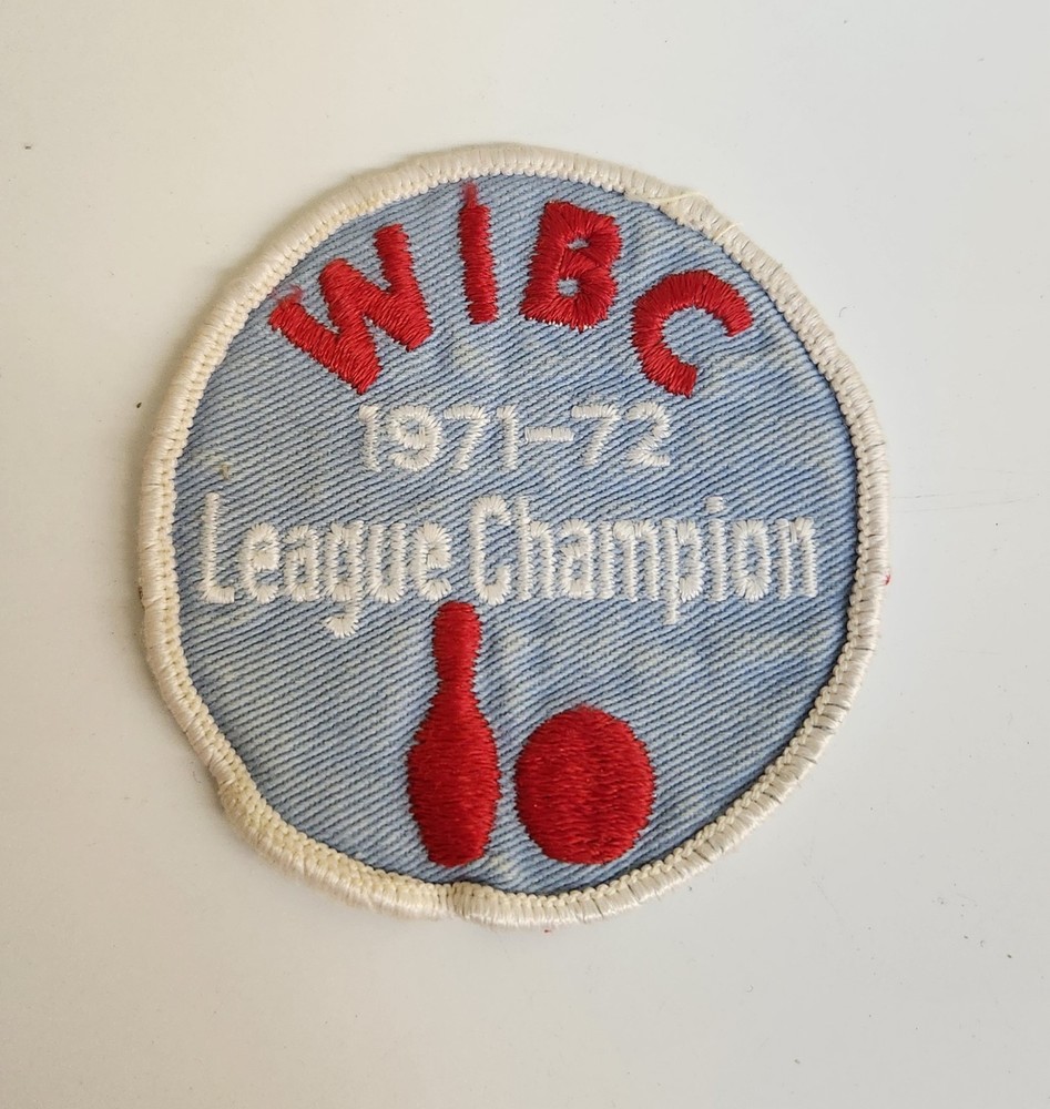 8 Vintage 1970s Bowling Patches