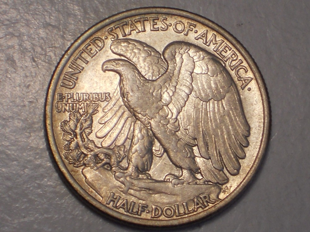 1936 Walking Liberty Half Dollar (AU & Attractive)