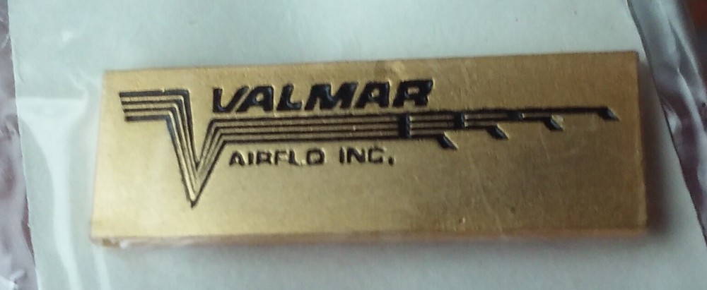 Valmar Airflo Inc. Manitoba Canada pin badge