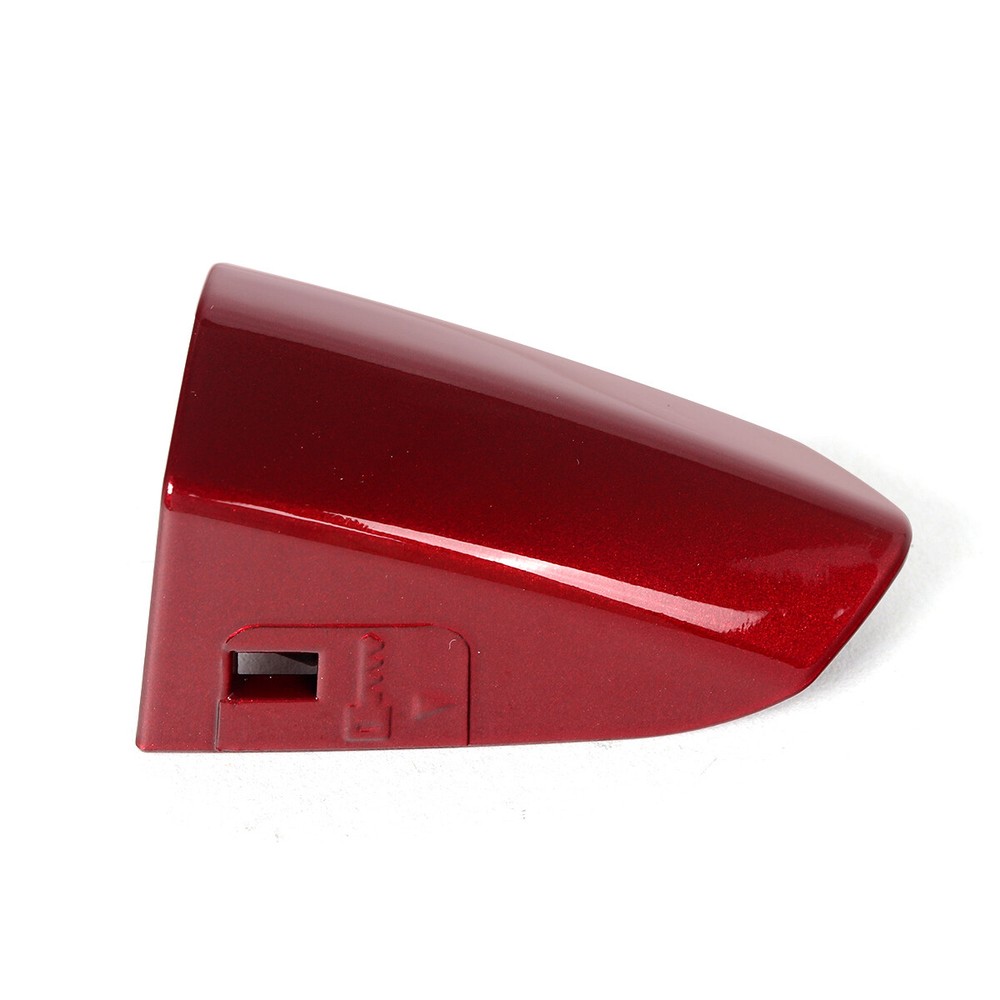 For 2015-2022 Mustang Left Side Driver Door Handle Key Lock Cover Bezel Ruby Red