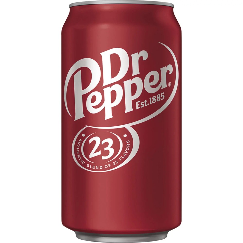 Dr. Pepper Soda, 12 oz, 36-Pack Cans
