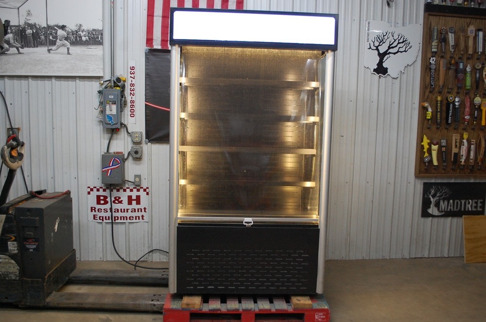 MTL Cool 45" Open Air Refrigerated Merchandiser Multi Deck Display Case OAC-3XL