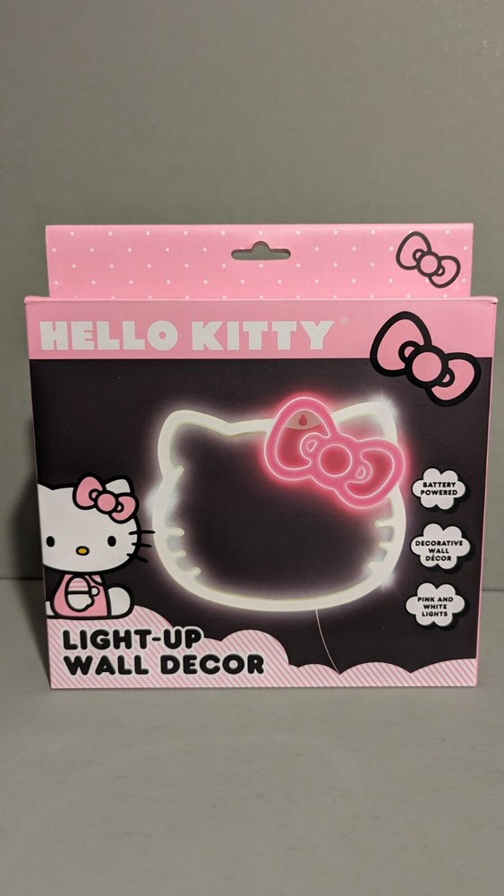 Hello Kitty - Pink & White - Neon LED Light - USB Powered