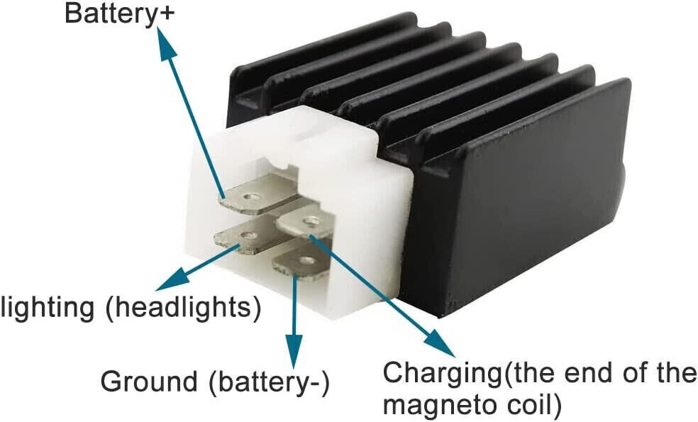 Icebear Storm 125 PAK125-2, ATV Voltage Regulator Rectifier