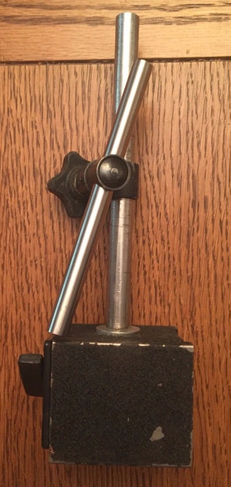 Magnetic Stand with Rods & Clamps used