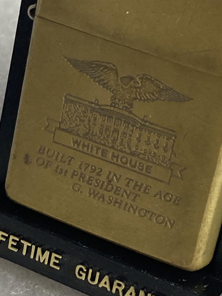 Zippo WHITE HOUSE 1792 Brass Lighter