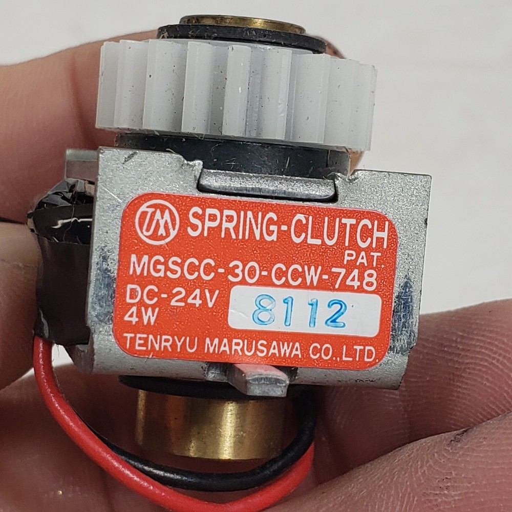 Spring-clutch 8112 DC-24V 4W MGSCC-30-CCW-748