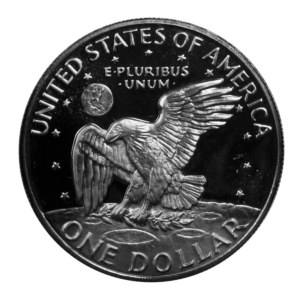 1971 -S Eisenhower Dollar Proof 40% Silver