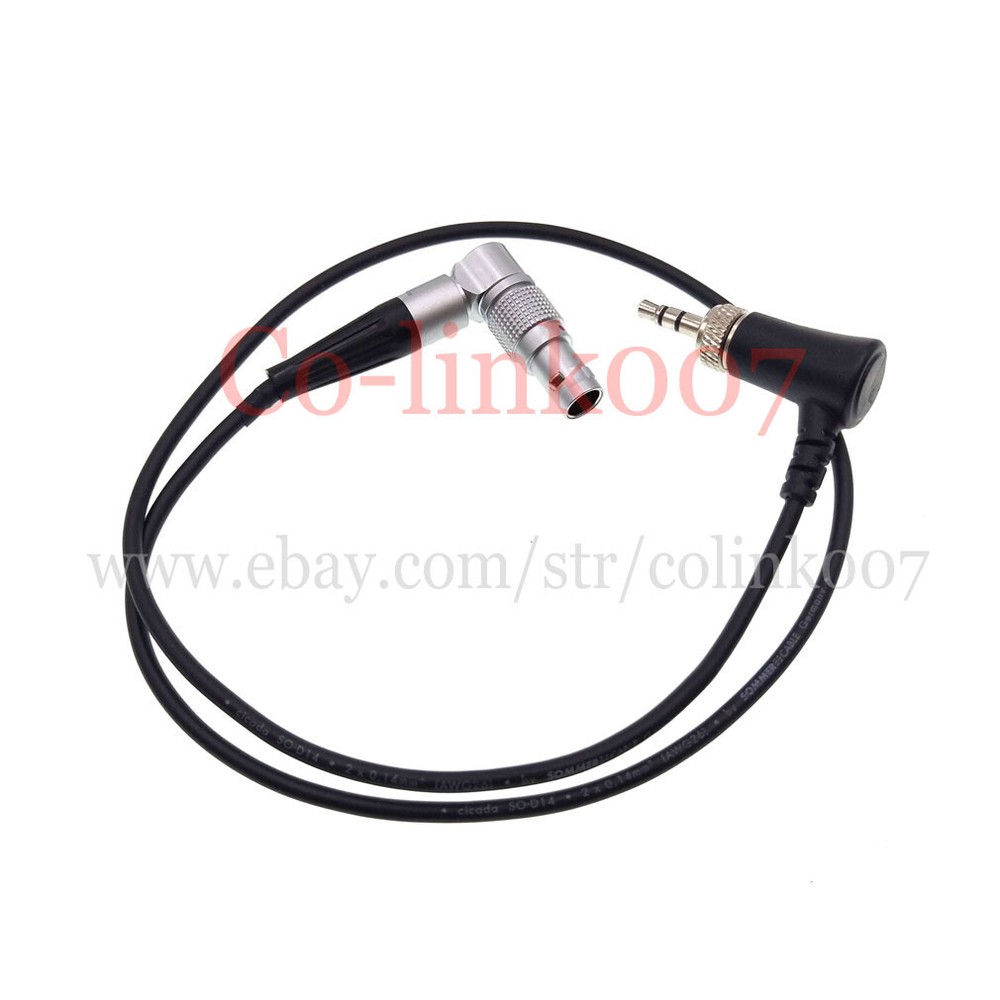 RED EPIC Time Code Cable, Rotatable 4pin to 3.5 with Lock