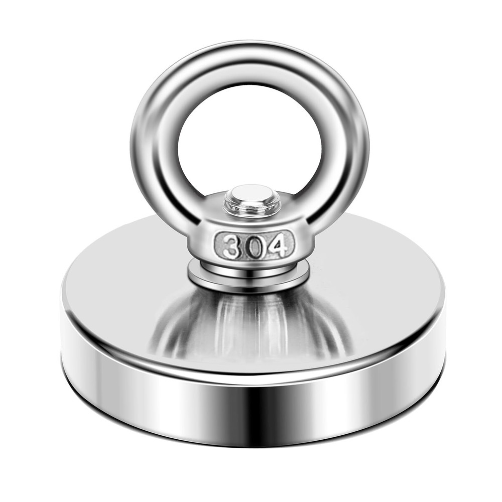 Fishing Magnet 300Lbs Pulling Force for River Tag Lifting Pick-Up