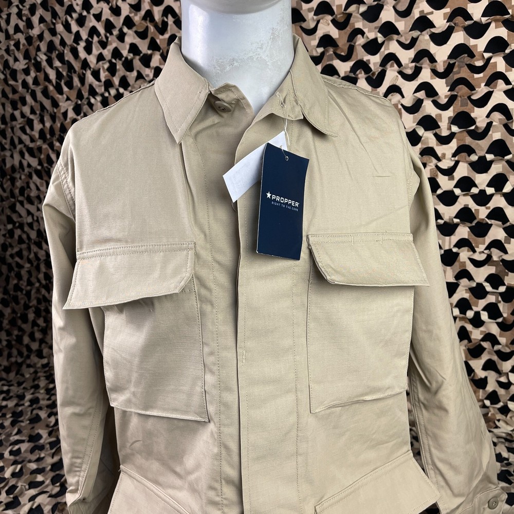 NEW BDU Propper Jacket - Tan - Medium Long