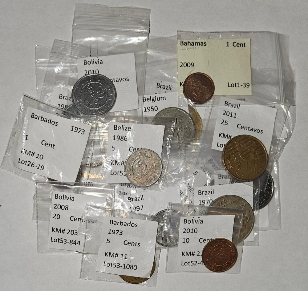 20 Coins: World Countries of B: Lot 2