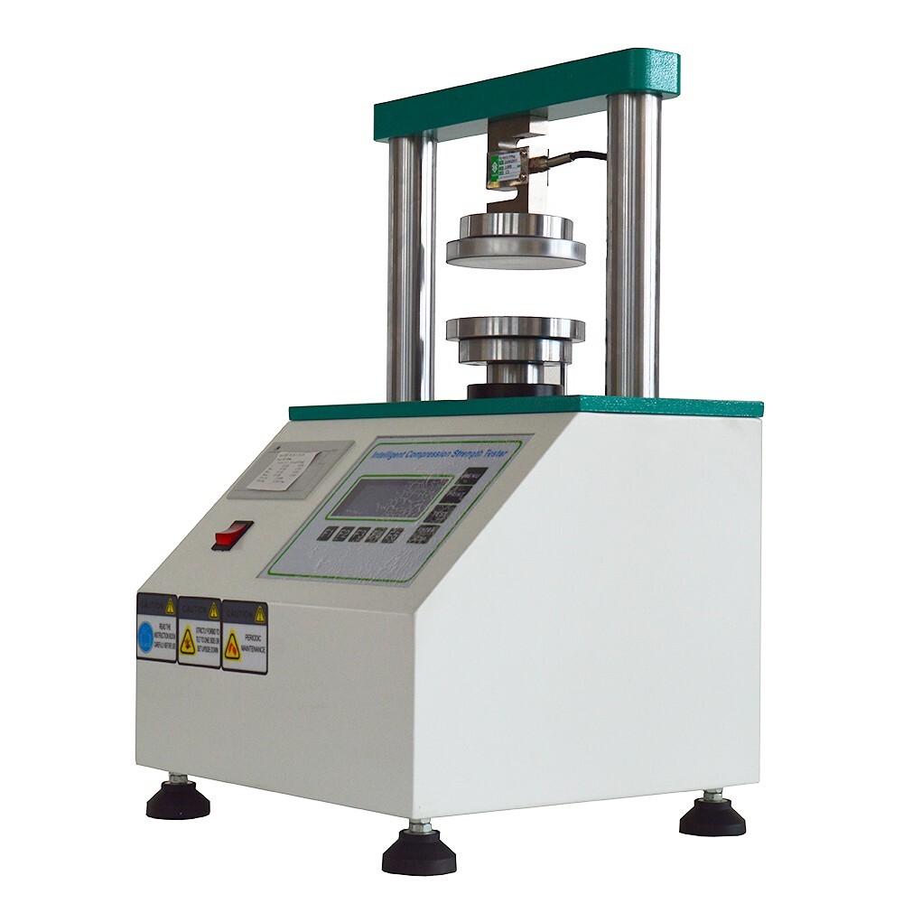 110V Paper Ring Crush Tester Compression Cardboard Compression Strength Tester