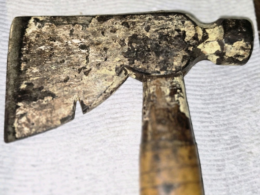 TWO UNBRANDED HATCHETS HALF AXE EXACTLY AS SHOWN READ