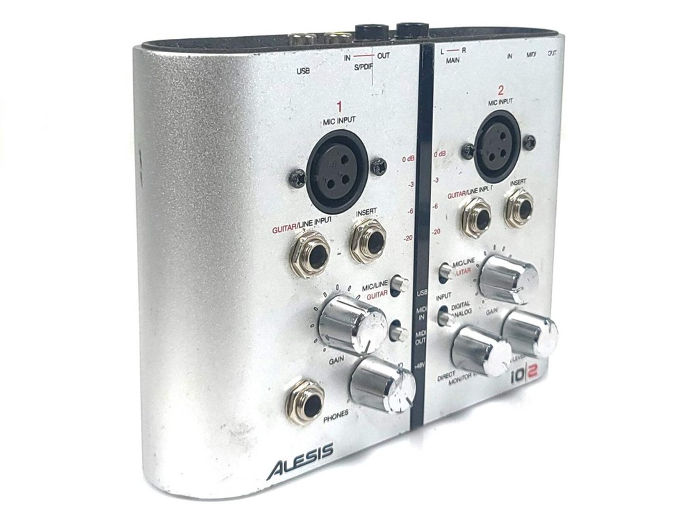 Alesis iO2 USB Audio Interface (C2018-452)